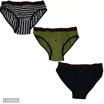 Stylish Women Cotton Hipster Panty Pack of 3