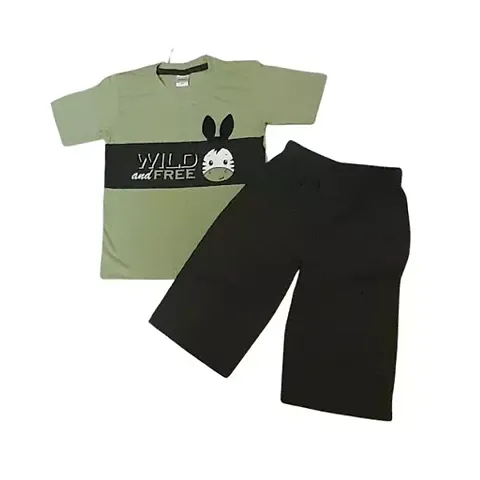 Fabulous T-Shirts with Shorts For Boys