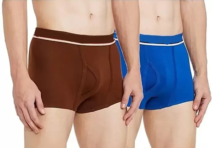 Pack of 2 Solid Men Trunk