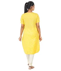 Hovom Women Cotton Pleated Straight Cut Kurta-thumb1