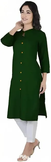 Beautiful Rayon Stitched Kurta for Women-thumb4