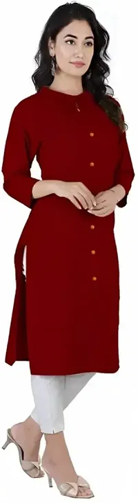 Beautiful Rayon Stitched Kurta for Women-thumb3