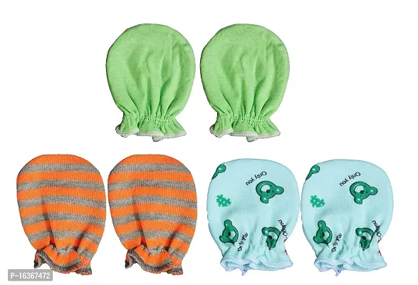 Akido Cotton Mittens for kids/Newborn Baby Girls  Boys-thumb0