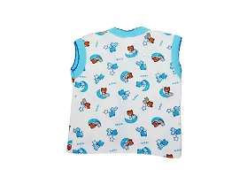 Akido Sleeveless Regular Fit Front Open Cotton Vest/Jhabla for Newborn Baby Boys  Girls-thumb4