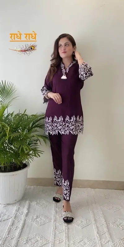 Stylish Rayon A-Line Kurta