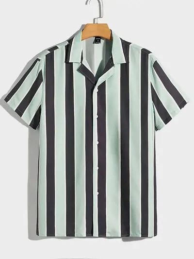 Elegant Striped Un-Stitched Shirts For Men- 2.25 Mtr