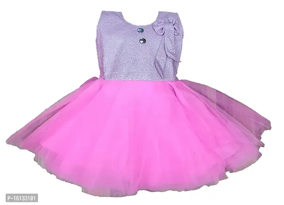 Maruf Dresses Baby Girl?s Party Dress/Frock Floral with Sower Desing