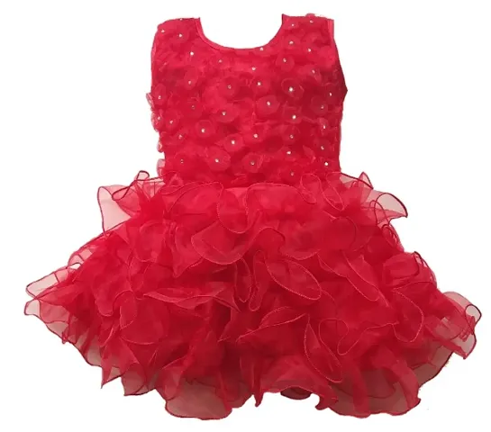 Stylish Net Dress For Girls