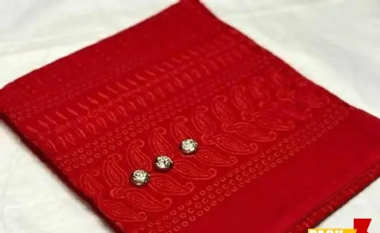 Lakhnawi Style Cotton Embroidered Top Fabric