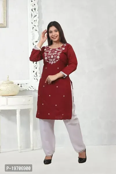 Fancy Cotton Kurta Set For Women