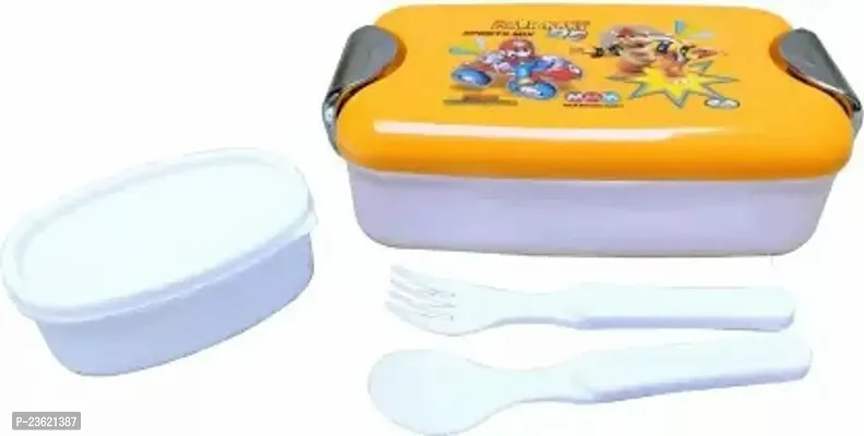 Two Container Lunch Box For Kids 600Ml 2 Containers Lunch Box (600 Ml)