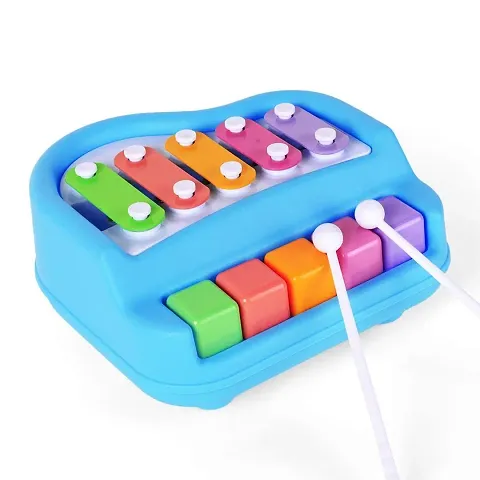 Wooden Xylophone; Kids Piano, Electric Dolphin Bubble Toy, 5 Musical Balls