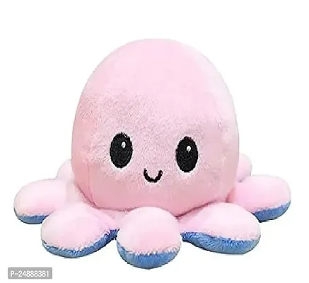 Mini Octopus Soft Push Toy - Small Stuffed Animal, Ocean Animal Toy for Kids/Girls/Boys Birthday  Xmas Gift Present, Dimension (20 * 10 * 8) cm - Assorted Colour - 1 Piece-thumb2