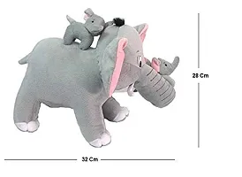 Elephant Soft Toys, Elephant Toys for Kids, Birthday Gift for Girls/Wife, Boyfriend/Husband, Wedding for Couple Special, Rakhi for Brother/Sister Gift Items, (30 cm)-thumb1