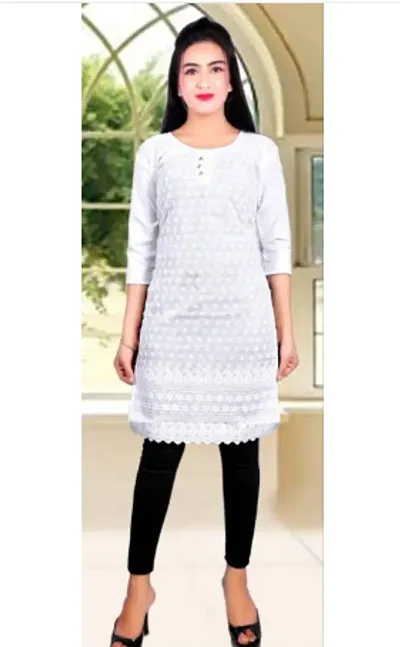 Women chikankari kurti