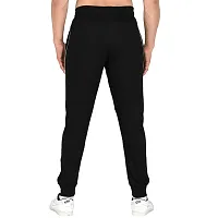 FLICKER HOODS Solid Black Track Pants 4XL-thumb4