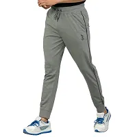 FLICKER HOODS Solid Grey Track Pants 2XL-thumb1