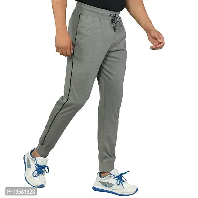 FLICKER HOODS Solid Grey Track Pants 2XL-thumb3