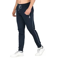 FLICKER HOODS Solid Navy Blue Track Pants 4XL-thumb2