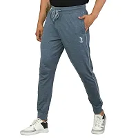 FLICKER HOODS Solid Cool Gray Track Pants 4XL-thumb1