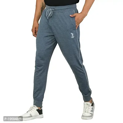 FLICKER HOODS Solid Cool Gray Track Pants 4XL-thumb2