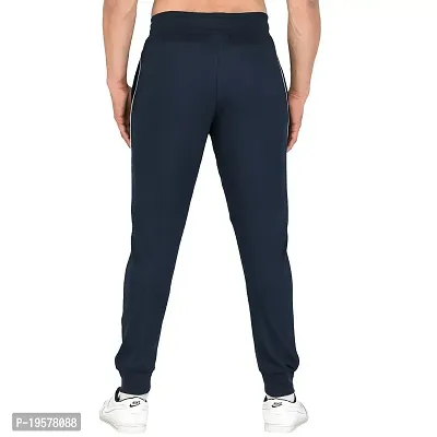 FLICKER HOODS Solid Navy Blue Track Pants 4XL-thumb5