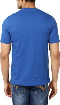 FLICKER HOODS Men's Cotton T-Shirt (CH-FL-L1201-RBL-M, Blue, Medium)-thumb1