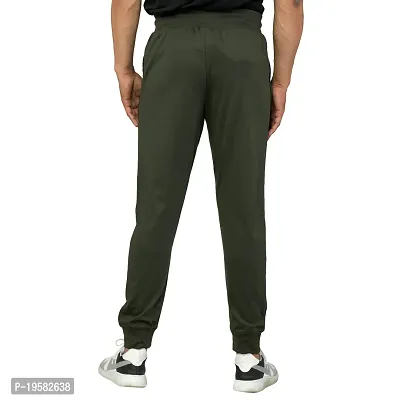 FLICKER HOODS Solid Olive Track Pants 4XL-thumb4