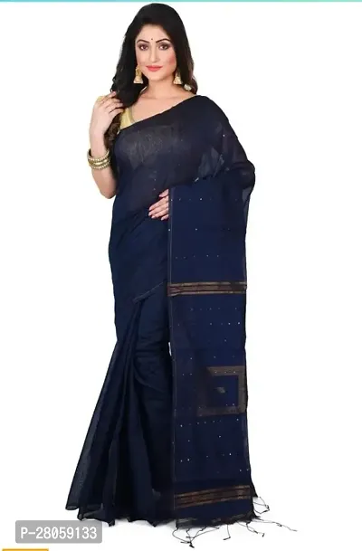 Beautiful Cotton Silk Saree With Blouse Piece For Women