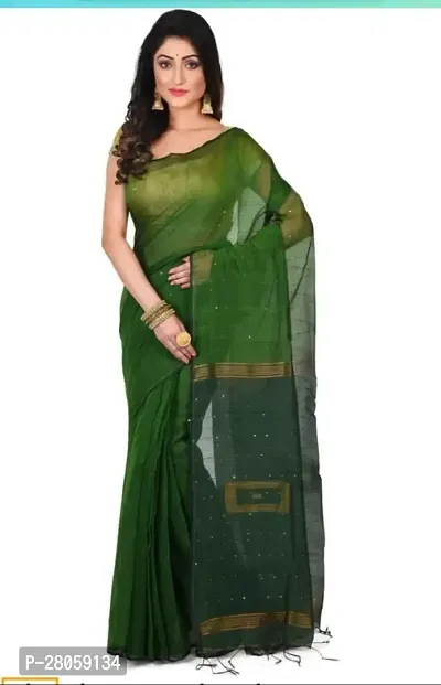 Beautiful Cotton Silk Saree With Blouse Piece For Women