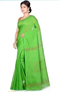 Beautiful Cotton Silk Saree With Blouse Piece For Women-thumb1