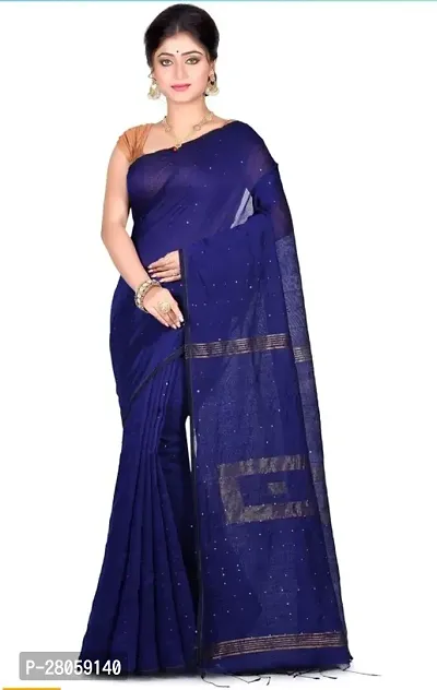 Beautiful Cotton Silk Saree With Blouse Piece For Women