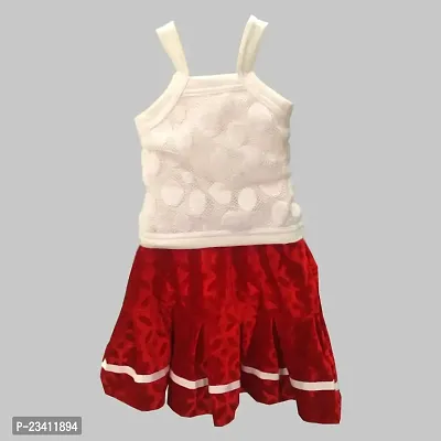 Baby Girls Party (Festive) Velvet Dress Two Combo Pack-thumb3