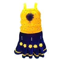 Baby Girls Party (Festive) Velvet Dress Two Combo Pack-thumb1