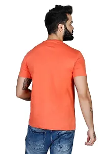 WHALEBONE Cotton Fabric Regular Fit Half Sleeve Round Neck Plain Casual T-Shirt for Boys  Men-thumb1