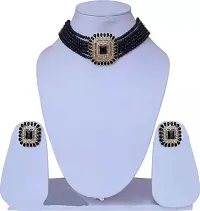 Trending Black Necklace Set for Women and Girls-thumb1