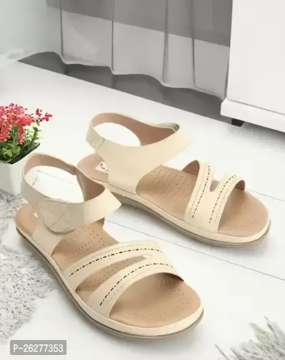 Elegant White PVC Sandals For Women