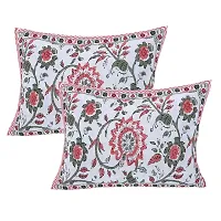 Febriico Enterprises Cotton Pillow Covers Set of 6 Pieces- Peach (FEBPL444 )-thumb1
