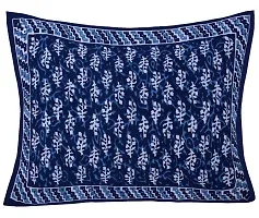 Febriico Enterprises Cotton Pillow Covers Set of 4 Pieces (Blue) -FEBPL217-thumb2