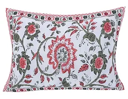 Febriico Enterprises Cotton Pillow Covers Set of 6 Pieces- Peach (FEBPL445 )-thumb2