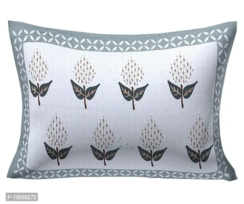 Febriico Enterprises Cotton Pillow Covers Set of 6 Pieces- Green (FEBPL410 )-thumb3