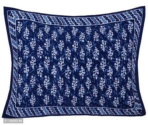 Febriico Enterprises Cotton Pillow Covers Set of 2 Pieces (Blue) -FEBPL215-thumb3