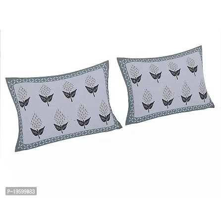 Febriico Enterprises Cotton Pillow Covers Set of 4 Pieces- Green (FEBPL408 )-thumb5