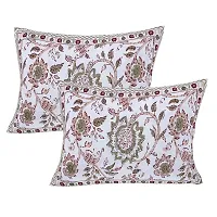 Febriico Enterprises Cotton Pillow Covers Set of 6 Pieces- Brown (FEBPL439 )-thumb1