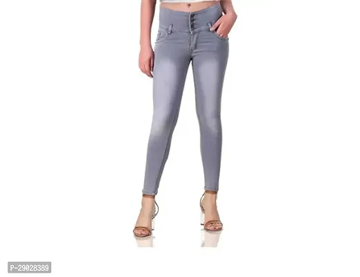 Trendy Cotton Lycra Jeans For Women-thumb0