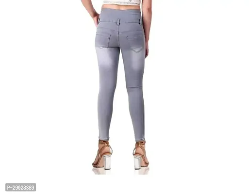 Trendy Cotton Lycra Jeans For Women-thumb3