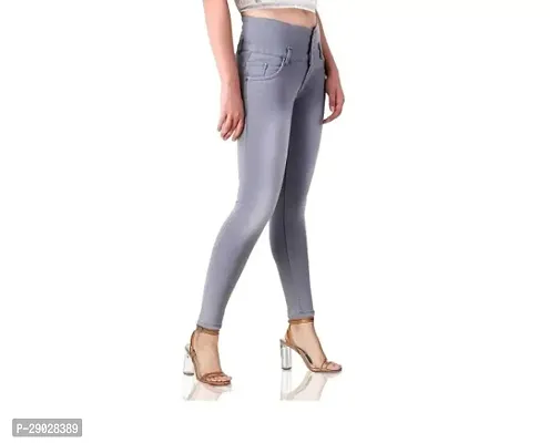Trendy Cotton Lycra Jeans For Women-thumb4