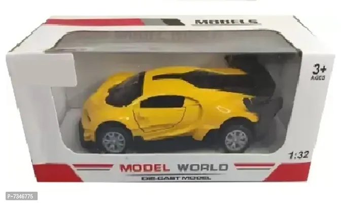 Die Cast Hot Alloy Model World Buggati Look Toy Car with Pull Back Wheels Functi-thumb3