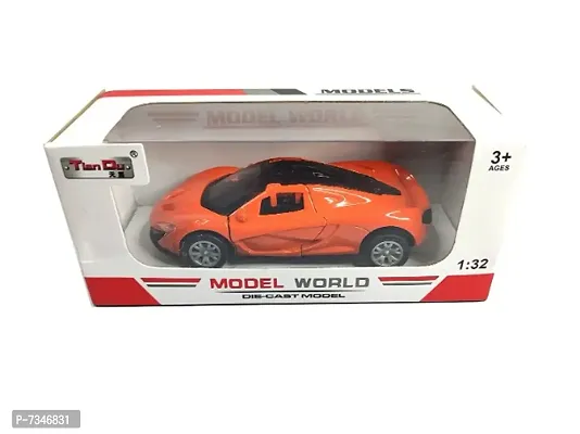 FLYmart Model World Die Cast Hot Alloy Car with Openable Doors  Pull Back Wheels Functi-thumb3