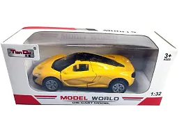 FLYmart Model World Die Cast Hot Alloy Car with Openable Doors  Pull Back Wheels Functi-thumb2